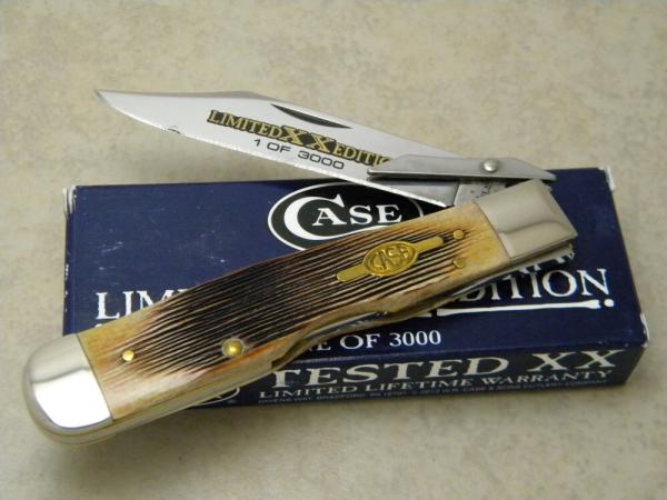 Case XX USA 2016 Burnt Brown Bone 6111 1/2 Limited Edition Cheetah Lockback Knife Case XX USA 2016 Burnt Brown Bone 6111 1/2 Limited Edition Cheetah Lockback Knife