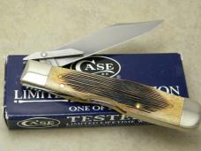Case XX USA 2016 Burnt Brown Bone 6111 1/2 Limited Edition Cheetah Lockback Knife Case XX USA 2016 Burnt Brown Bone 6111 1/2 Limited Edition Cheetah Lockback Knife