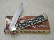 Case XX USA 2009 Natural 6154L Bone Trapperlock Knife in Box Case XX USA 2009 Natural 6154L Bone Trapperlock Knife in Box