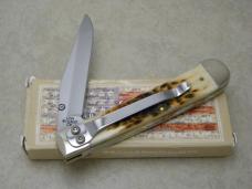 Case XX USA 2017 Amber Bone 6154LC Trapperlock Knife in Box w/Pocket Clip Case XX USA 2017 Amber Bone 6154LC Trapperlock Knife in Box w/Pocket Clip