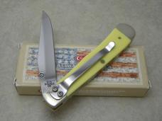 Case XX USA 2017 Yellow 3154LC Trapperlock Knife in Box w/Pocket Clip Case XX USA 2017 Yellow 3154LC Trapperlock Knife in Box w/Pocket Clip