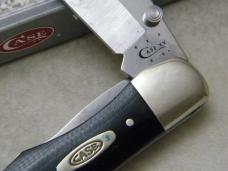Case XX USA 2014 Black Micarta 101265LC Mid Folding Hunter Knife NIB w/Pocket Clip Case XX USA 2014 Black Micarta 101265LC Mid Folding Hunter Knife NIB w/Pocket Clip