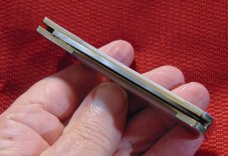  PARKER CUT CO. DESPERADO LOCKBACK DAGGER  KNIFE GENUINE PEARL 1978-1983