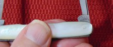VINTAGE I*XL GEORGE WOSTENHOLM SHEFFIELD ENGLAND 3 BLADE GENT'S GENUINE PEARL 1890/1930 VINTAGE I*XL GEORGE WOSTENHOLM SHEFFIELD ENGLAND 3 BLADE GENT'S GENUINE PEARL 1890/1930