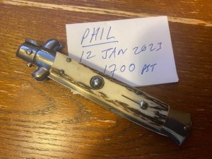 "B" Rostfrei Italian Stilletto