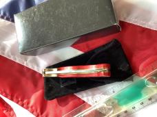 Vintage J A Henckels Folding Lock Back Hunting/Hunter Knife with Red Pick Bone Handles - NOS Vintage J A Henckels Folding Lock Back Hunting/Hunter Knife with Red Pick Bone Handles - NOS
