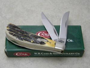 Case XX USA 2005 Bone Stag T.B. 6.52110 Saddlehorn Knife NIB