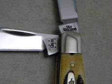 Case XX USA 2005 Bone Stag T.B. 6.52110 Saddlehorn Knife NIB
