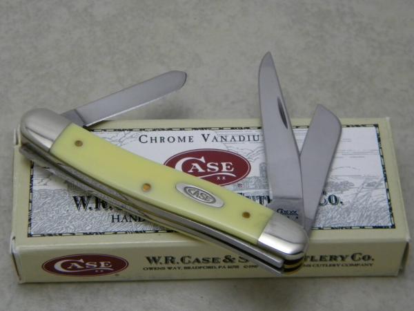 Case XX USA 2008 Yellow 3318 Chrome Vanadium Stockman Knife NIB