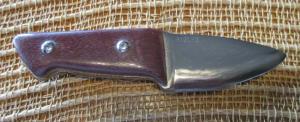 Early Jay “BIGLER” fixed-blade knife, needs repair