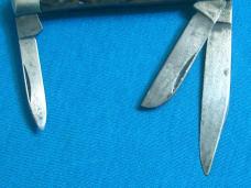 VINTAGE SOLINGEN CUTLERY B SVOBODA GERMANY 89 JIGGED BONE STOCKMAN FOLDING POCKET KNIFE KNIVES OLD