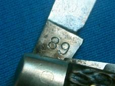 VINTAGE SOLINGEN CUTLERY B SVOBODA GERMANY 89 JIGGED BONE STOCKMAN FOLDING POCKET KNIFE KNIVES OLD