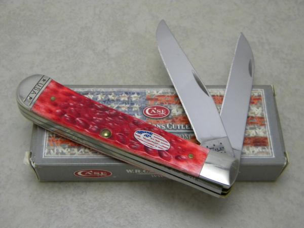 Case XX USA 2013 6254W Red Trapper Knife NIB