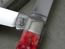 Case XX USA 2013 6254W Red Trapper Knife NIB