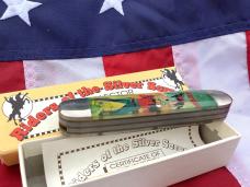 Vintage Camillus 2 Blade Large Cigar Knife w/ Riders of the Silver Screen Handles -Tom Mix -NIB Vintage Camillus 2 Blade Large Cigar Knife w/ Riders of the Silver Screen Handles -Tom Mix -NIB