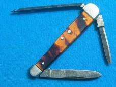 VINTAGE REMINGTON UMC USA R6445 TORTOISE SLEEVEBOARD LOBSTER FOLDING POCKET PEN KNIFE KNIVES OLD VINTAGE REMINGTON UMC USA R6445 TORTOISE SLEEVEBOARD LOBSTER FOLDING POCKET PEN KNIFE KNIVES OLD