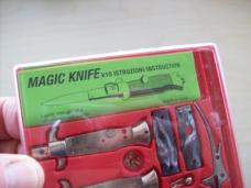Italian Magic Knife Switchblade Kit Complete with Instructions UNUSED W/Plastic Case Italian Magic Knife Switchblade Kit Complete with Instructions UNUSED W/Plastic Case