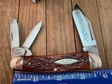 Case Bradford by Queen Split Backspring Whittler Brown Jigged Bone 1992 Case Bradford by Queen Split Backspring Whittler Brown Jigged Bone 1992