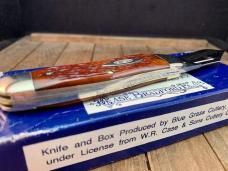 Case Bradford by Queen Split Backspring Whittler Brown Jigged Bone 1992 Case Bradford by Queen Split Backspring Whittler Brown Jigged Bone 1992