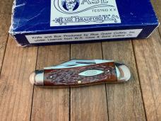 Case Bradford by Queen Split Backspring Whittler Brown Jigged Bone 1992 Case Bradford by Queen Split Backspring Whittler Brown Jigged Bone 1992
