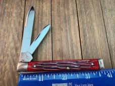 Schatt and Morgan Doctor’s Knife Deep Red Jigged Bone Schatt and Morgan Doctor’s Knife Deep Red Jigged Bone