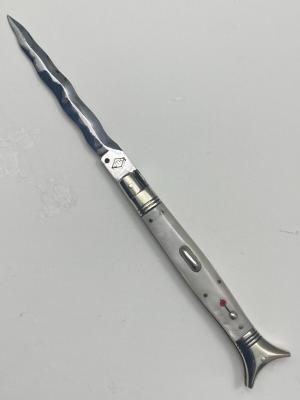 JTK CHATELLERAULT Custom 28cm / 11" Kris Earless Bolster Vintage French Style Pick Lock 