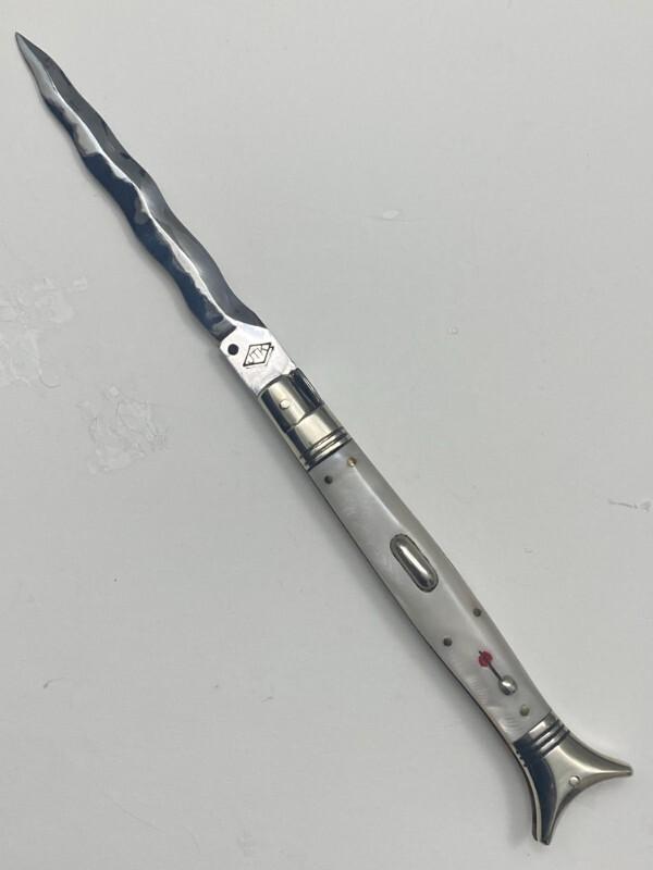 JTK CHATELLERAULT Custom 28cm / 11" Kris Earless Bolster Vintage French Style Pick Lock 