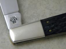 Case XX USA 7 Dot 6143 Bone Grand Daddy Barlow Knife NEW Case XX USA 7 Dot 6143 Bone Grand Daddy Barlow Knife NEW