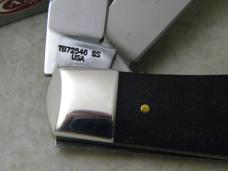 Case XX USA 2013 Ebony TB72546 Tony Bose Panama Jack Knife NIB