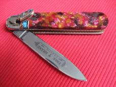 Vintage German Boker 712 Leverlock Switchblade Knife - Custom Vintage German Boker 712 Leverlock Switchblade Knife - Custom