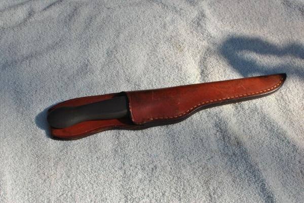 Gerber COHO USA Made With Original Leather Sheath Rhino Green Handle Never Used 12" OAL