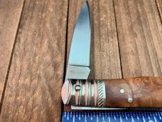 A.G. Russell Seki Japan Made Lockback Quince Burlwood Early 2000’s