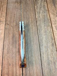 A.G. Russell Seki Japan Made Lockback Quince Burlwood Early 2000’s