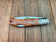 A.G. Russell Seki Japan Made Lockback Quince Burlwood Early 2000’s