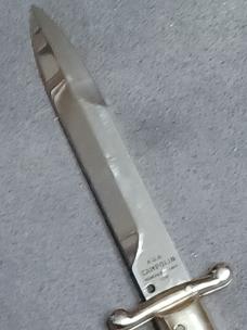 9" AGA Campolin Swinguard. Ram Horn. 