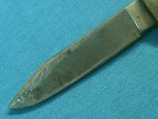 VINTAGE SMALL MINI HORN STAG FIXED BLADE BOWIE KNIFE KNIVES OLD VINTAGE SMALL MINI HORN STAG FIXED BLADE BOWIE KNIFE KNIVES OLD