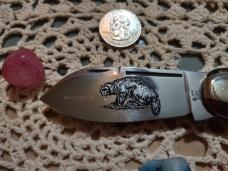 WOLVERINE 1998 2 Blade KNIFE COLLECTORS CLUB ~ BONE HANDLE ~ MINT TO GREAT ~ $70.00
