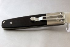 GANZO G721 AUTOMATIC, Wood Handles, Fires Hard and Locks Tight, Box & Pouch