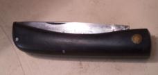 Huge German Eye Sodbuster Knife 5 1/2" long Old Vintage
