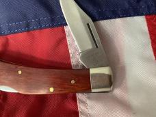Case xx 1982 Lock back Knife (MDL# P1051 1/2 L SSP) w/ Great Wood Handles -NOS in M/NM Condition Case xx 1982 Lock back Knife (MDL# P1051 1/2 L SSP) w/ Great Wood Handles -NOS in M/NM Condition