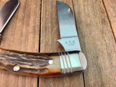 Cattaraugus Cutlery KCC 35th Anniversary Whittler Sambar Stag 2005 
