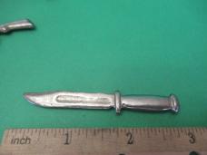 Vintage 1950's Die Cast Gun & Knife Toys Vintage 1950's Die Cast Gun & Knife Toys