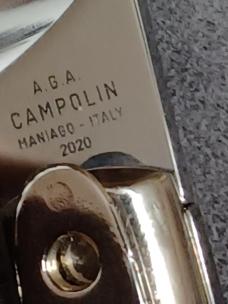 8.5" AGA Campolin Diana Stag Horn. 