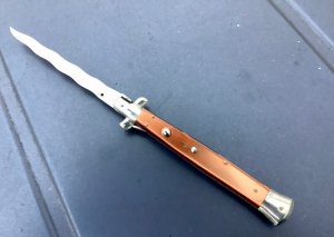 Renzo Orange Acrylic 13 inch Kris blade 