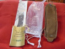 MINT CONDITION VINTAGE IN BOX WITH LEATHER POUCH AND ALL PAPERS PUMA 970 PLAINSMAN 1970