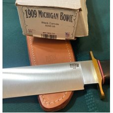 Bark River 1909 Michigan Bowie Black Canvas NIB Bark River 1909 Michigan Bowie Black Canvas NIB