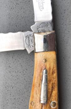 Vintage REMINGTON Mini BULLET TRAPPER 1991 Stag Handle Vintage REMINGTON Mini BULLET TRAPPER 1991 Stag Handle