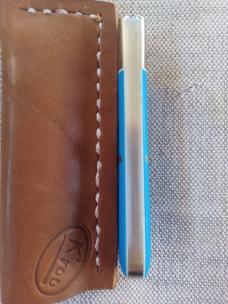 K'roo Danny Boy Swayback..Blue G-carta...Rwl34 with Bolt SS shield..3.75" closed...coa/slip K'roo Danny Boy Swayback..Blue G-carta...Rwl34 with Bolt SS shield..3.75" closed...coa/slip