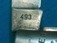 VINTAGE BOKER TREE BRAND 493 BARLOW BAREHEAD SAWCUT DELRIN FOLDING POCKET PEN KNIFE KNIVES OLD