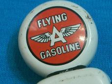 VINTAGE FLYING A GASOLINE GAS PUMP AD FRANKLIN MINT FM FOLDING POCKET KNIFE KNIVES OLD VINTAGE FLYING A GASOLINE GAS PUMP AD FRANKLIN MINT FM FOLDING POCKET KNIFE KNIVES OLD